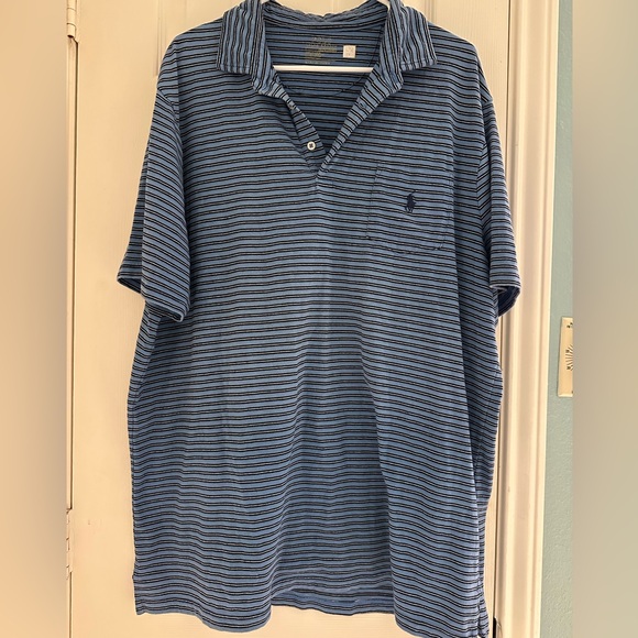 Polo Ralph Lauren Other - Ralph Lauren Polo Shirt Men XL Short Sleeve Blue Performance Golf Stretch